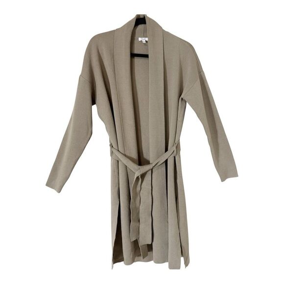 Splendid x @Cellajaneblog Women’s Shawl Collar Slit Cozy Longline Cardigan Small - Picture 5 of 9